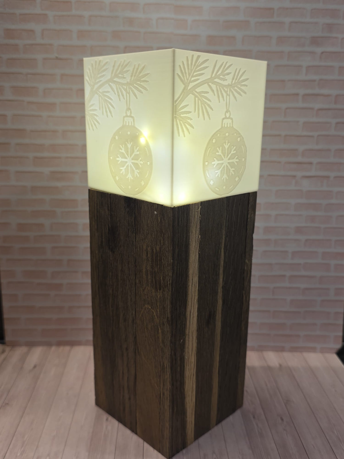 3D-Druckdatei Weihnachtskugel Lichtbox
