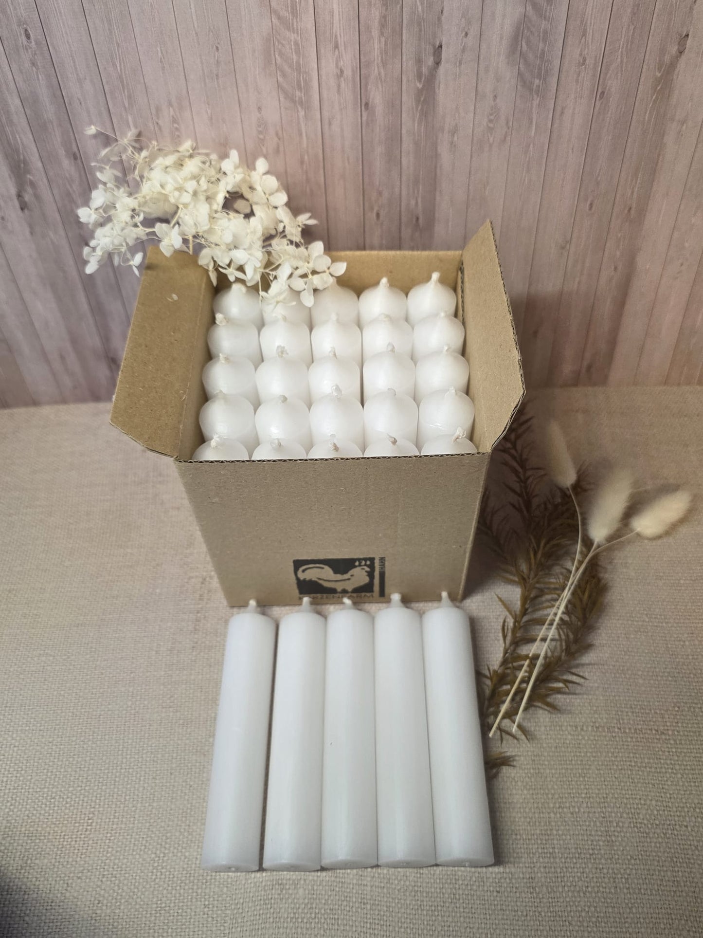 Water slide film autumn for taper candles