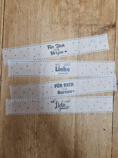 Transparentpapier Banderole 2