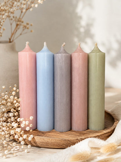 Water slide film autumn for taper candles