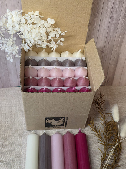 Water slide film autumn for taper candles