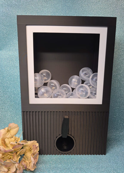 3D-Druck Foto- Kugel-Automat, Kapselautomat, Adventskalender - gross