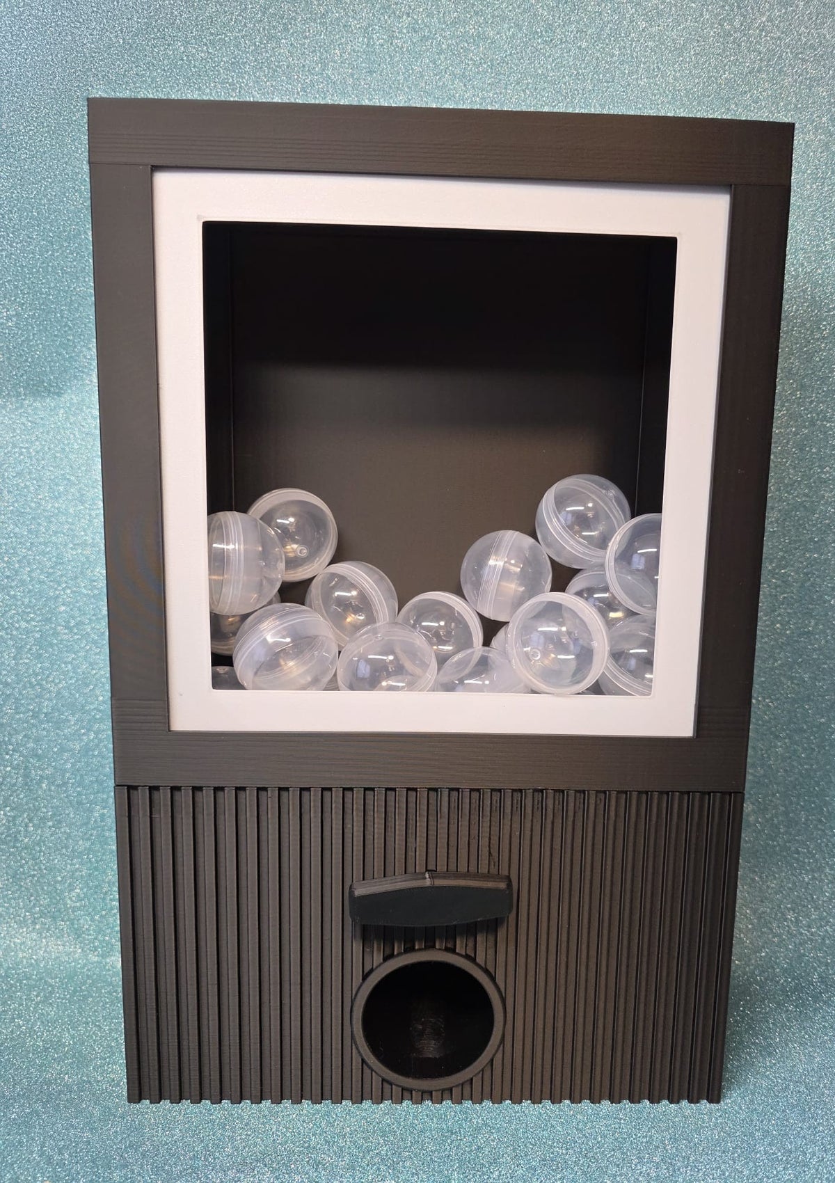 3D-Druck Foto- Kugel-Automat, Kapselautomat, Adventskalender - gross
