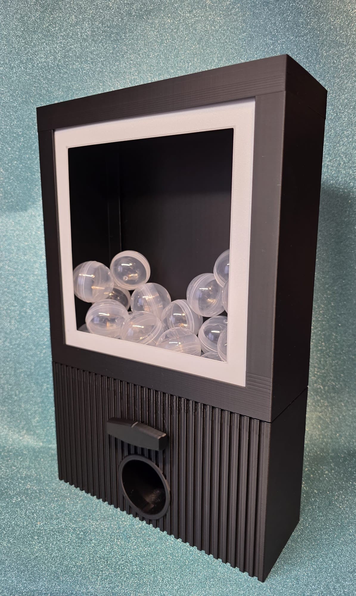 3D-Druck Foto- Kugel-Automat, Kapselautomat, Adventskalender - gross