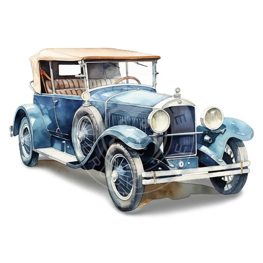 Bügelbild Auto 345-10