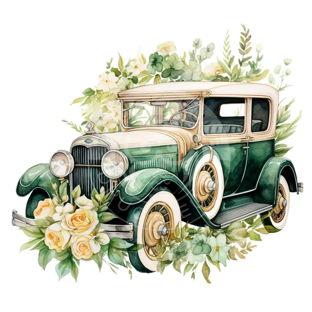 Bügelbild Auto 345-5