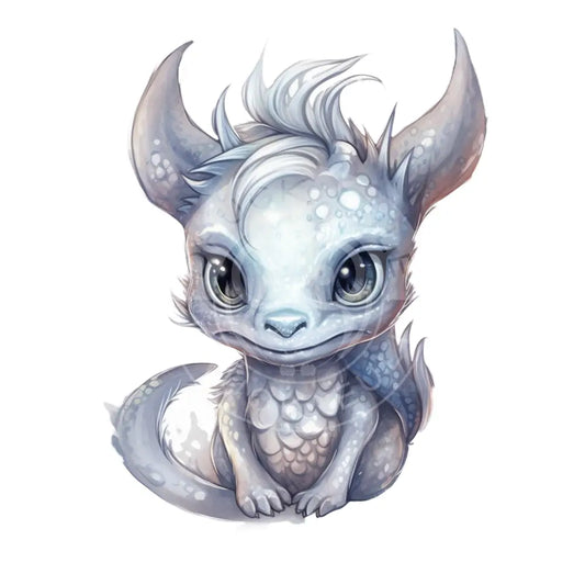 Bügelbild Baby Drachen 37.1-12A