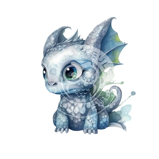 Bügelbild Baby Drachen 37.1-13A
