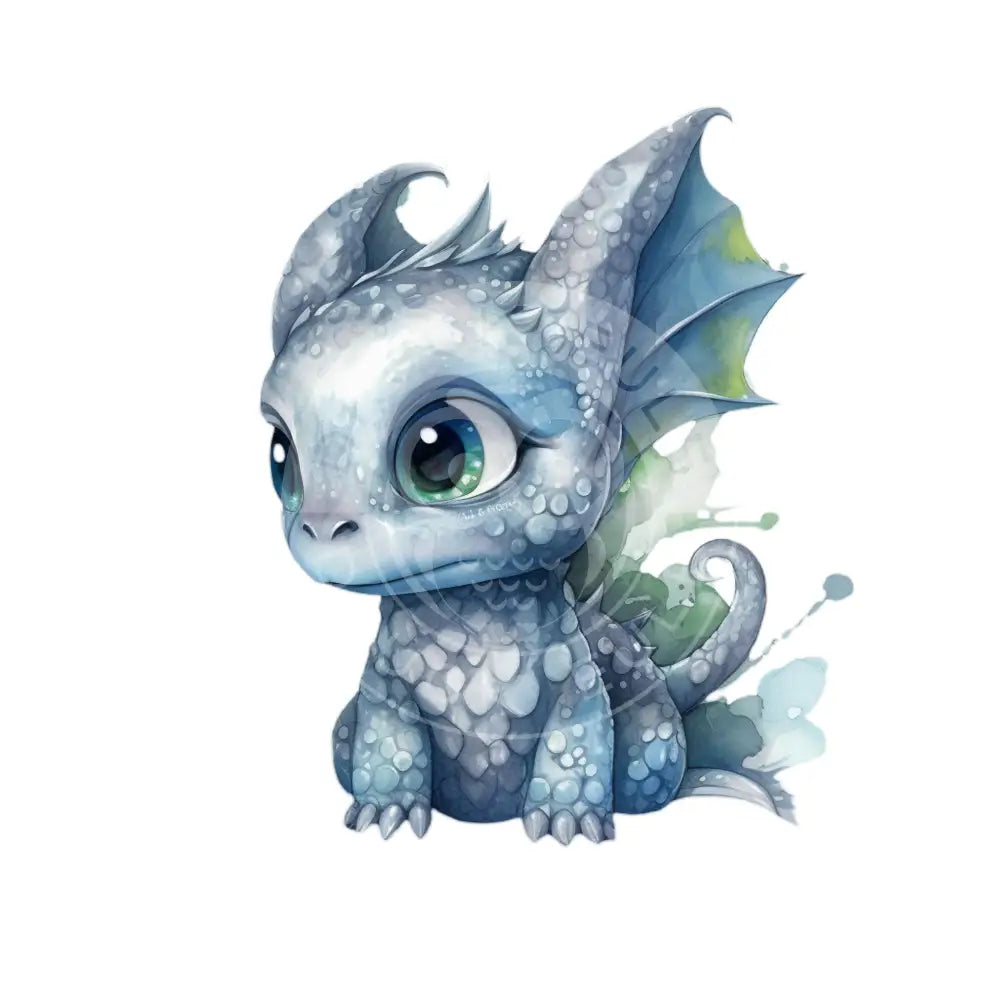Bügelbild Baby Drachen 37.1-13A