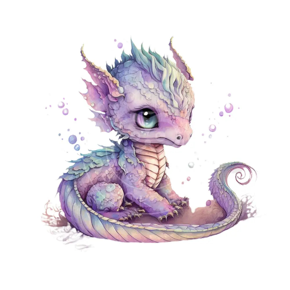 Bügelbild Baby Drachen 37.1-16A