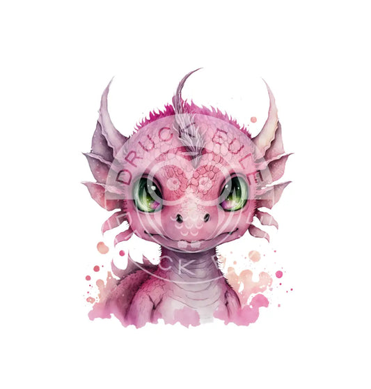 Bügelbild Baby Drachen 37.1-17A