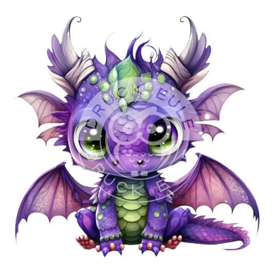 Bügelbild Baby Drachen 37.1-23A