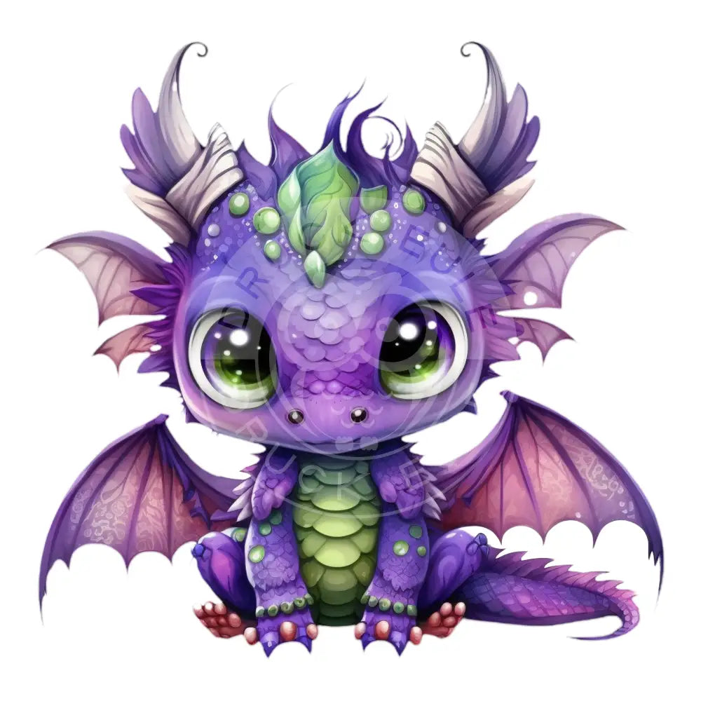 Bügelbild Baby Drachen 37.1-23A