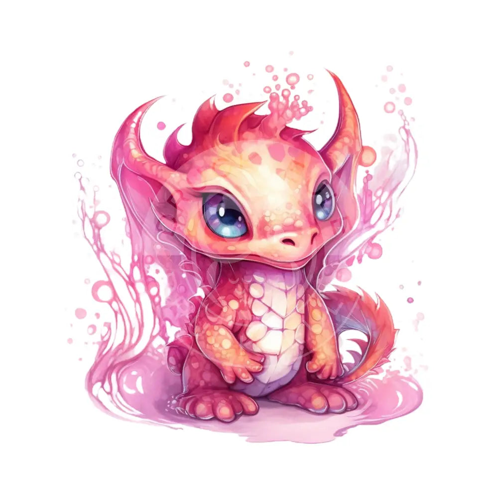 Bügelbild Baby Drachen 37.1-9A