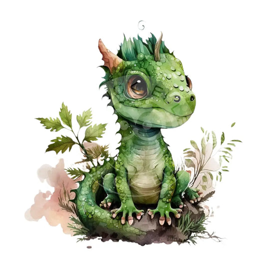Bügelbild Baby Drachen 37.4-13A