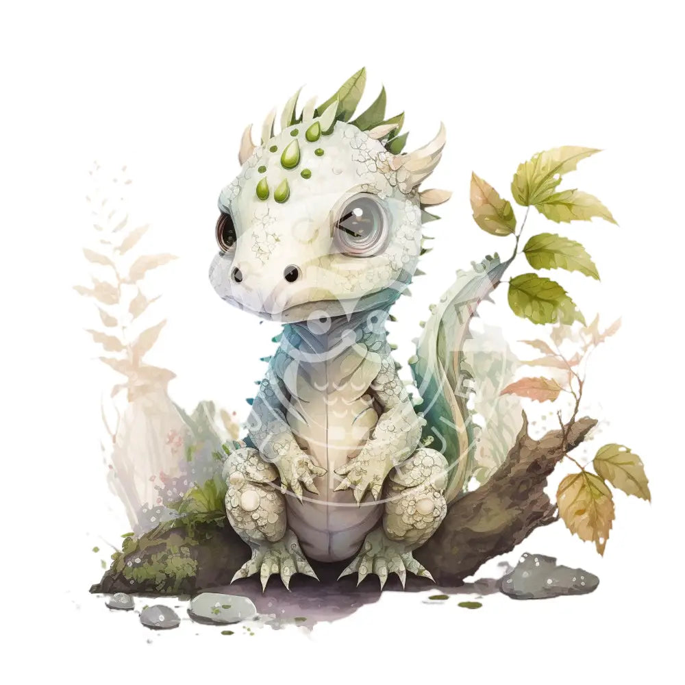 Bügelbild Baby Drachen 37.4-16A