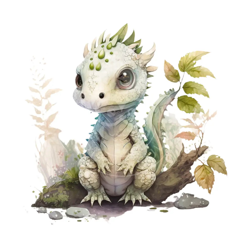 Bügelbild Baby Drachen 37.4-16A