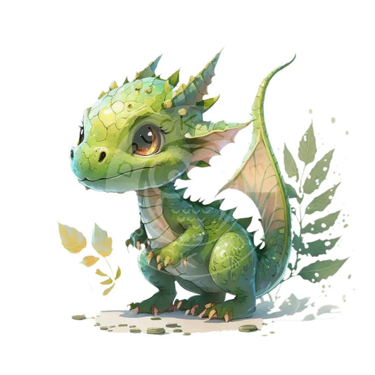 Bügelbild Baby Drachen 37.4-19A