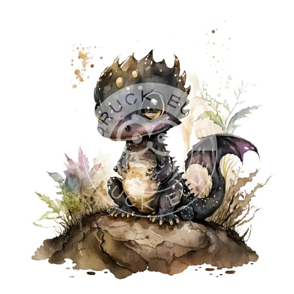 Bügelbild Baby Drachen 37.4-25A