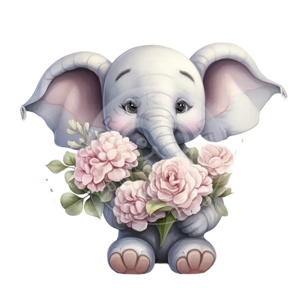 Bügelbild Baby Elefant 949-12A