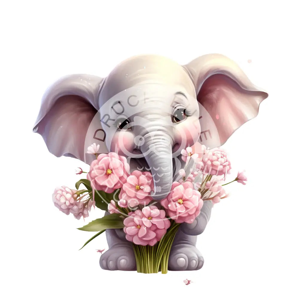 Bügelbild Baby Elefant 949-4A