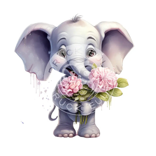 Bügelbild Baby Elefant 949-5A