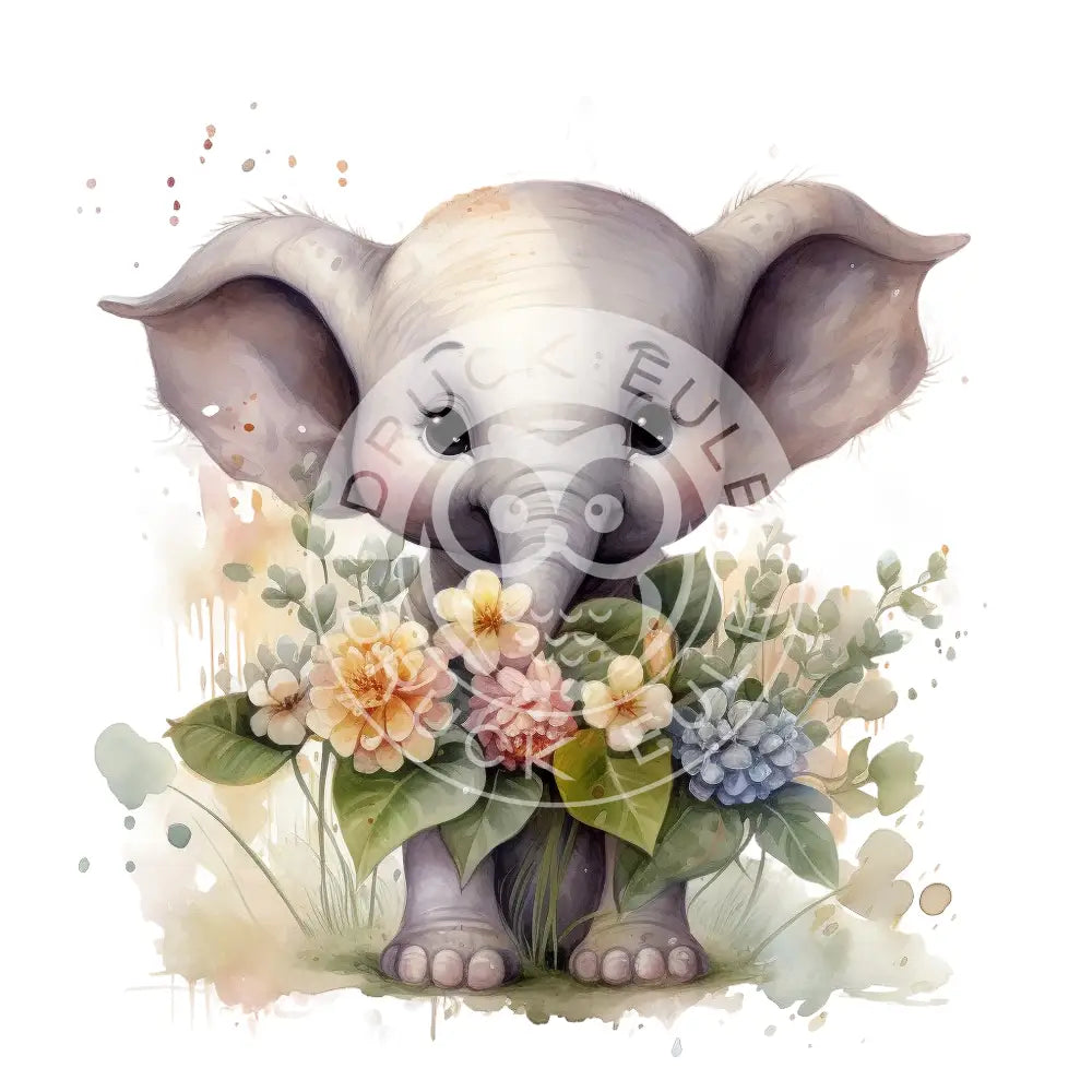 Bügelbild Baby Elefant 949-9A