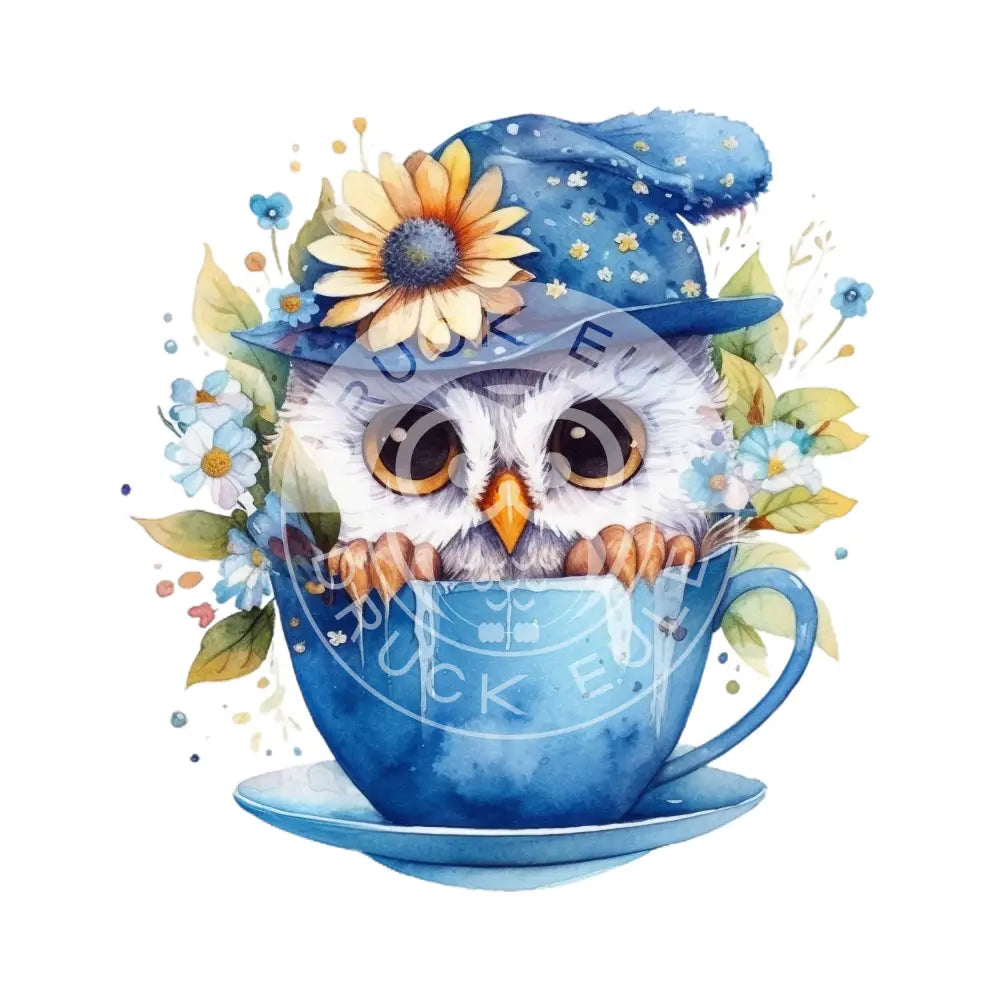 Bügelbild Baby Eule 125-1