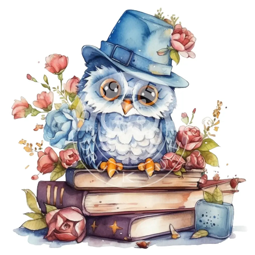 Bügelbild Baby Eule 125-2