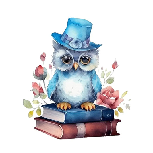 Bügelbild Baby Eule 125-4