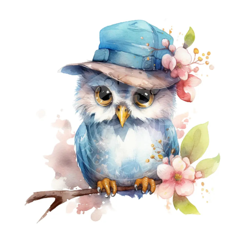 Bügelbild Baby Eule 125-5