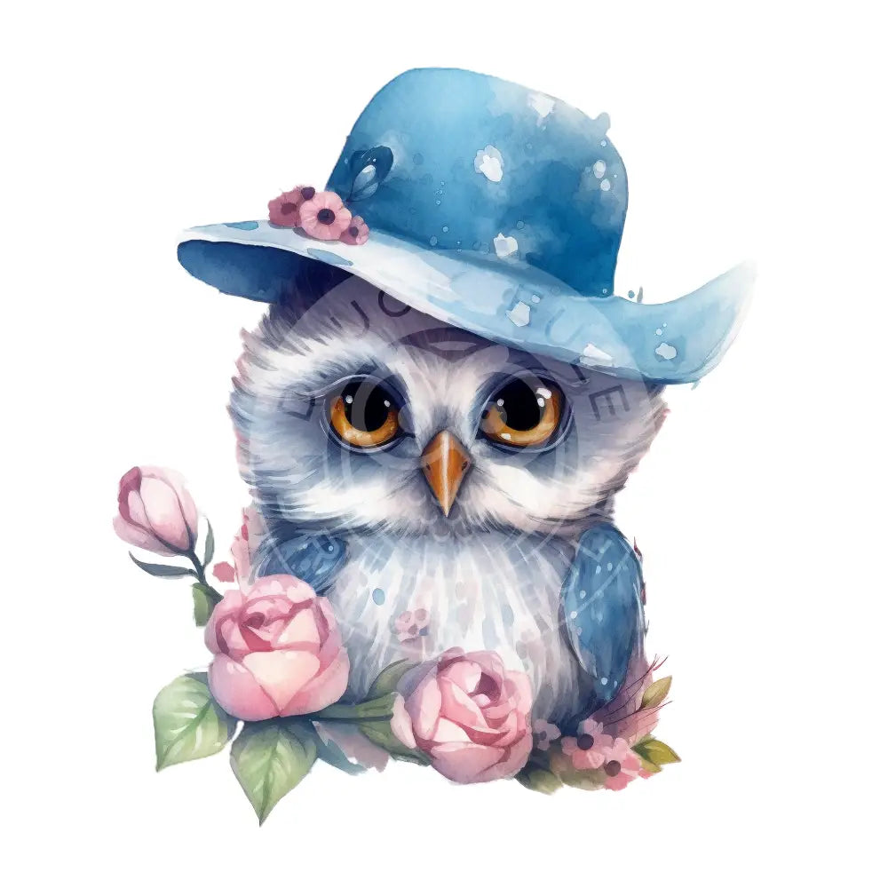 Bügelbild Baby Eule 125-6