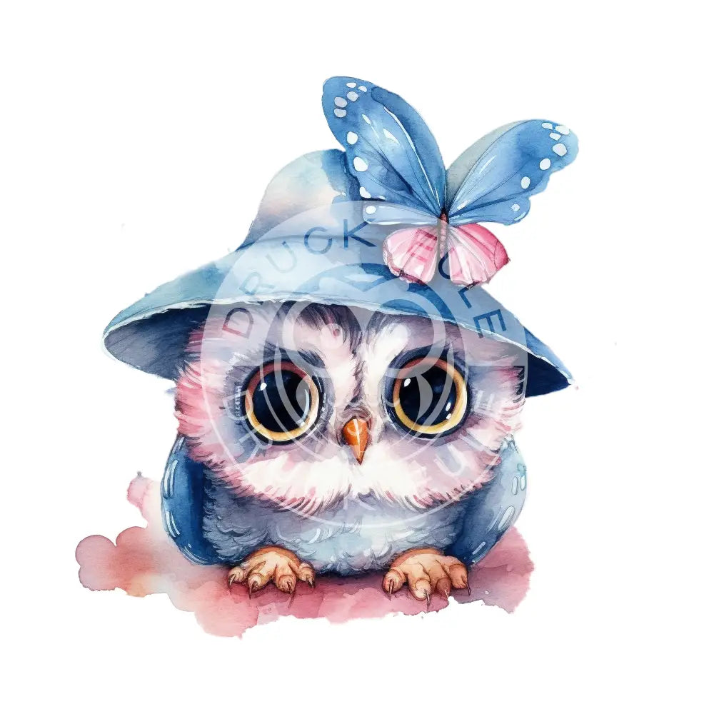 Bügelbild Baby Eule 125-7