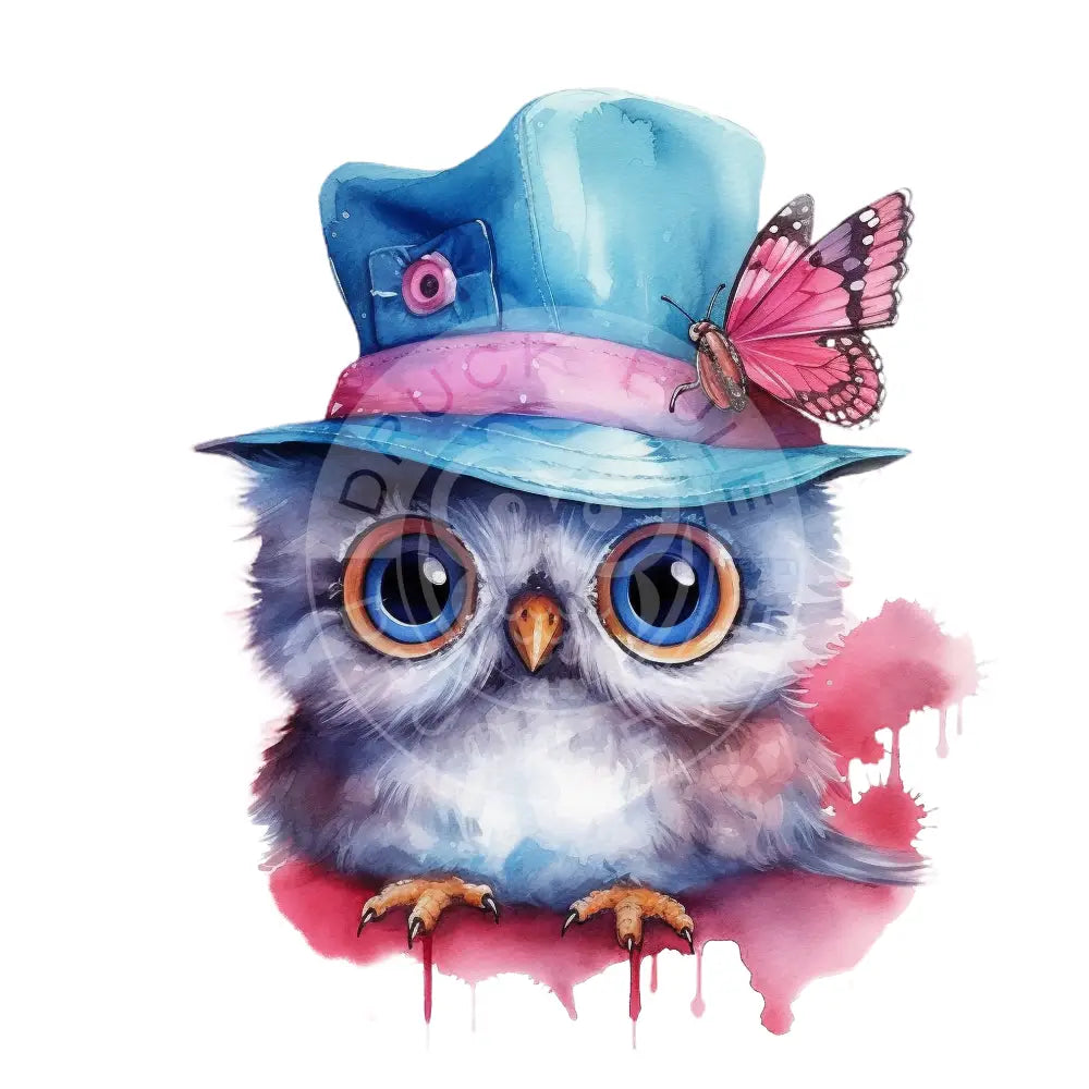 Bügelbild Baby Eule 125-8