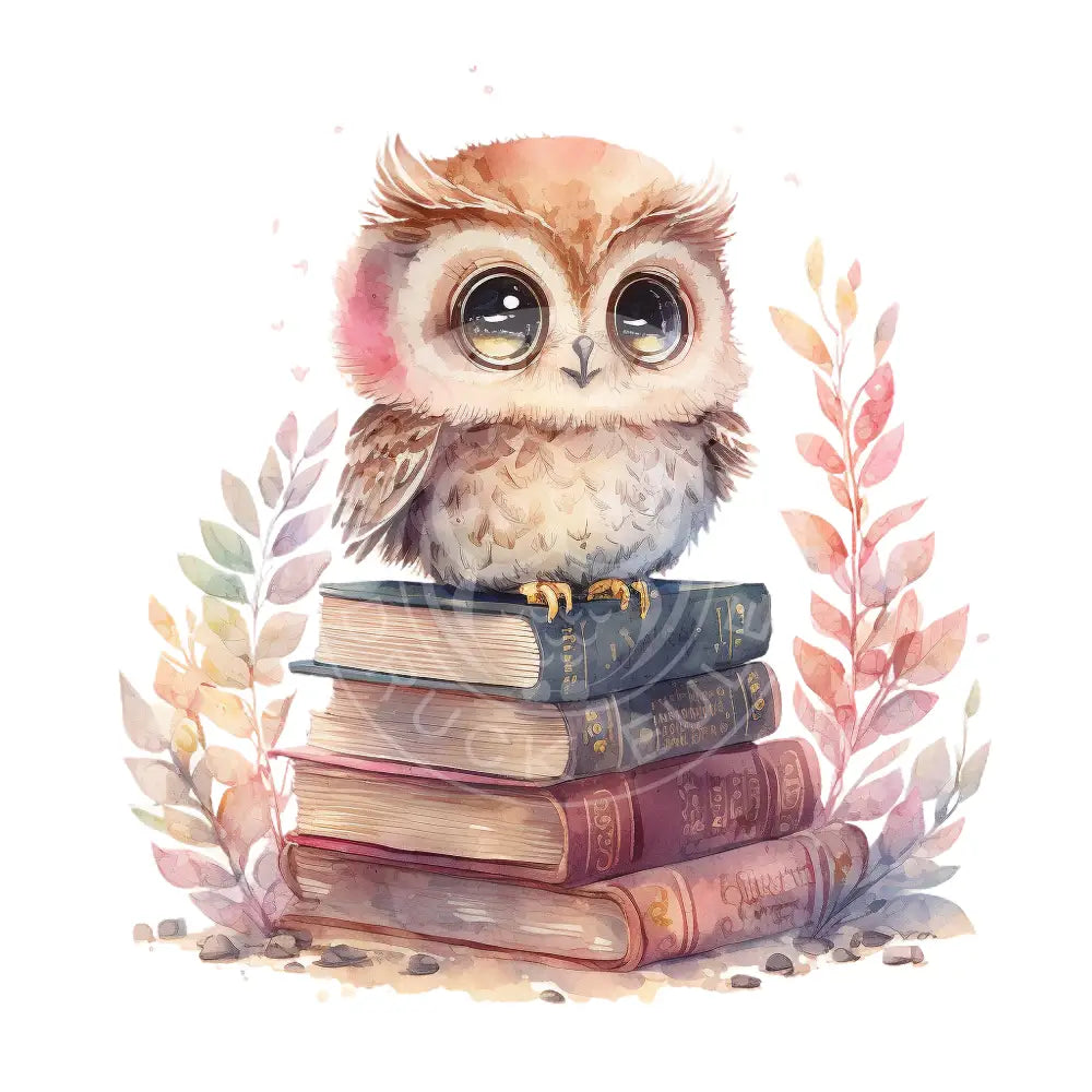 Bügelbild Baby Eule 132-1