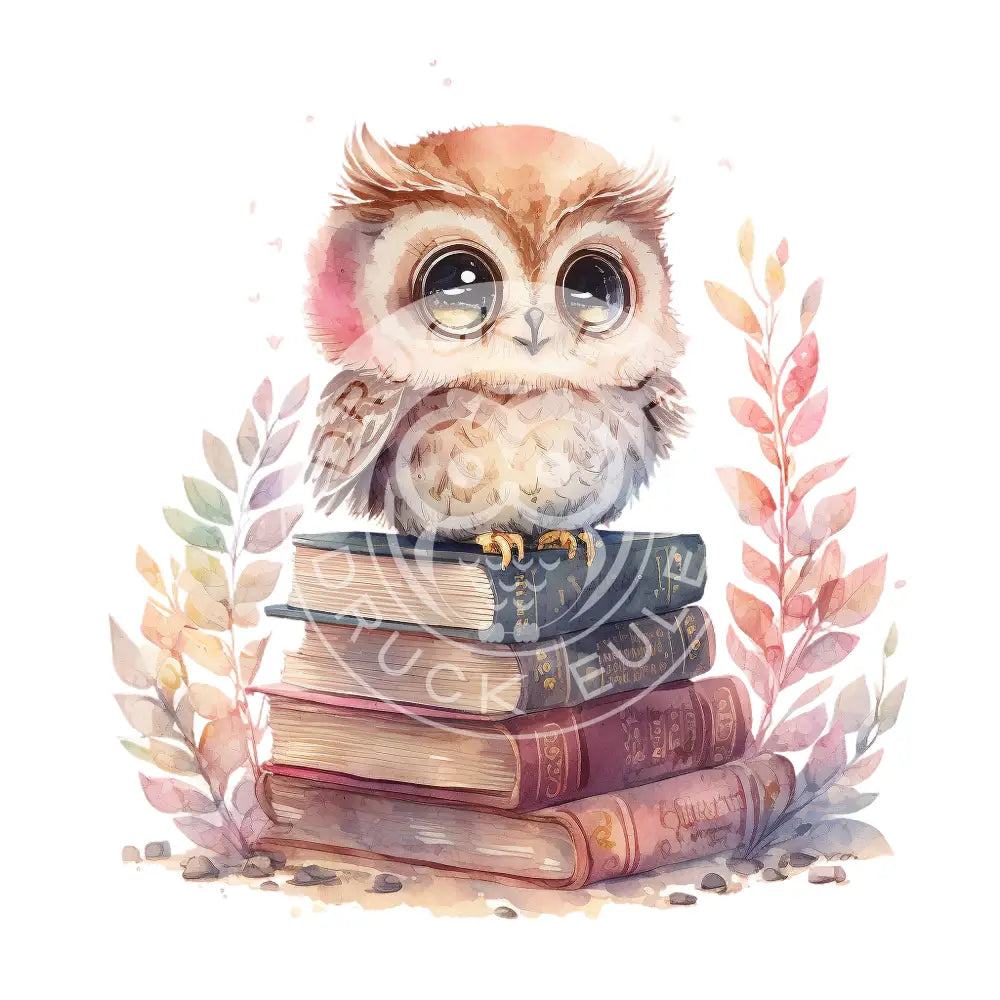 Bügelbild Baby Eule 132-1