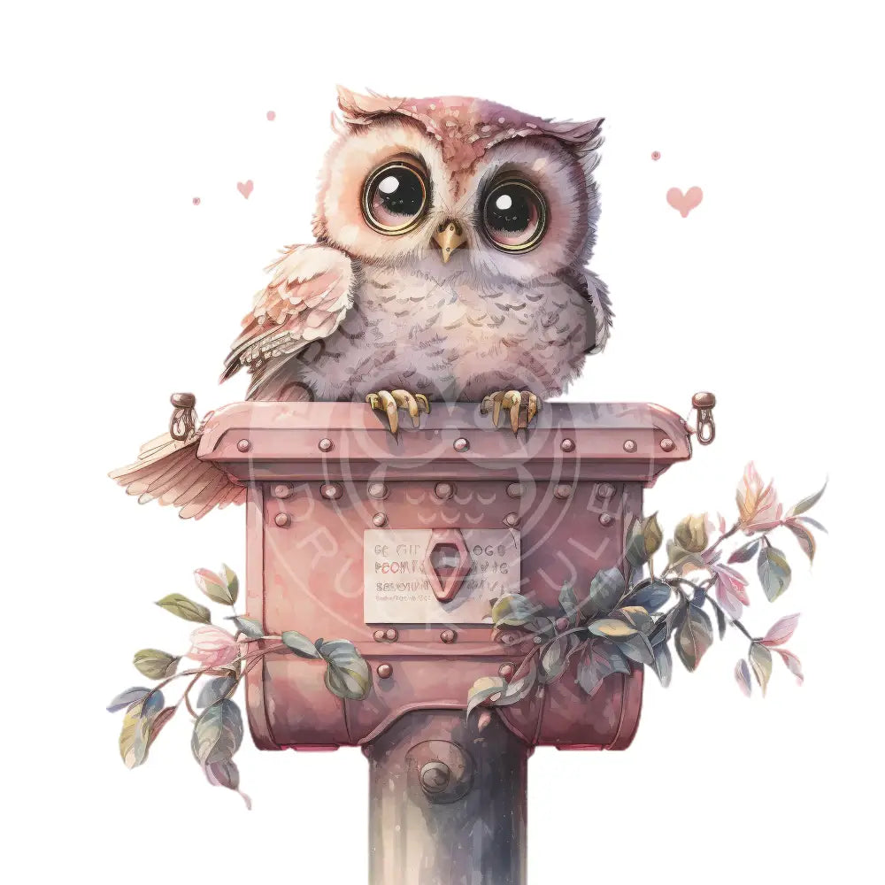 Bügelbild Baby Eule 132-2