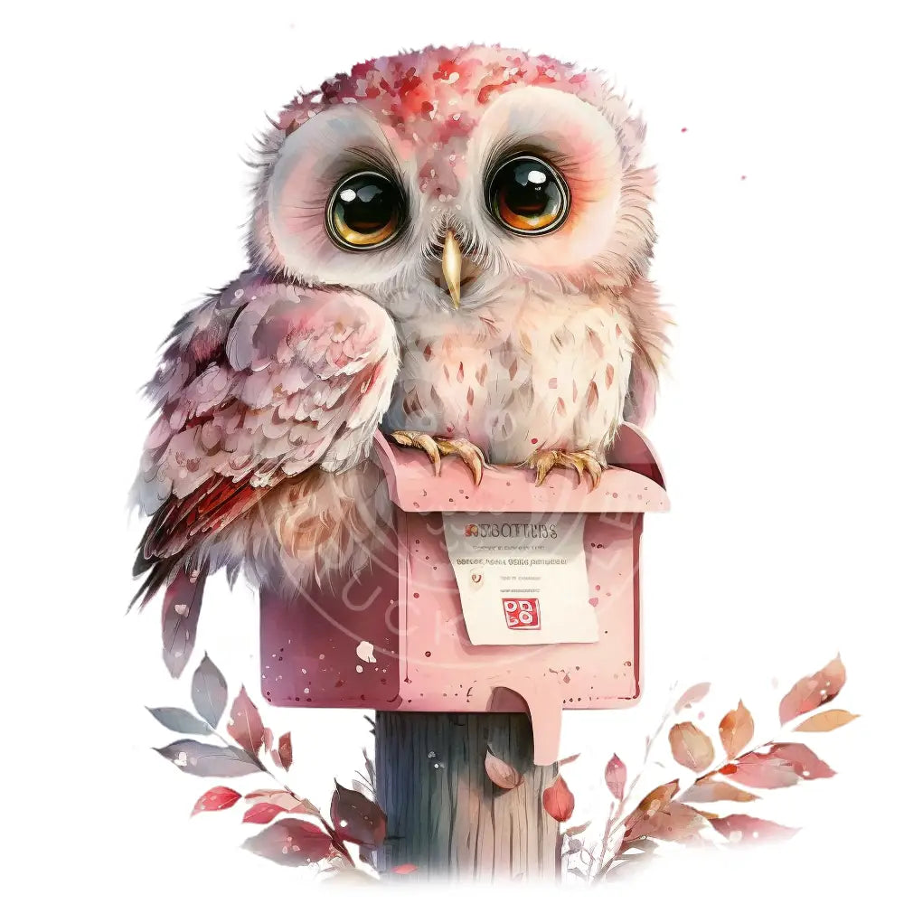 Bügelbild Baby Eule 132-6