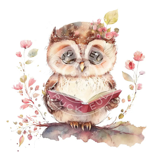 Bügelbild Baby Eule 132-8