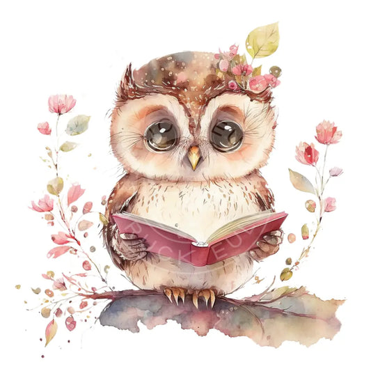 Bügelbild Baby Eule 132-8