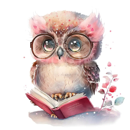 Bügelbild Baby Eule 132-9