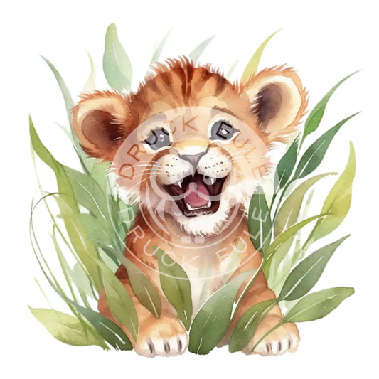 Bügelbild Baby Löwe 210-12A