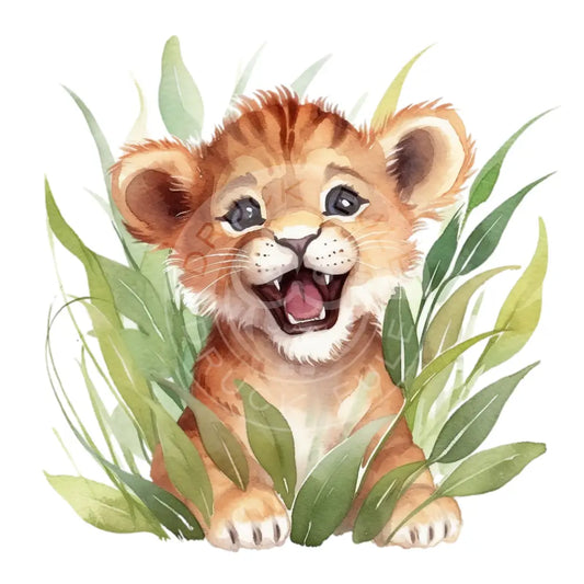 Bügelbild Baby Löwe 210-12A