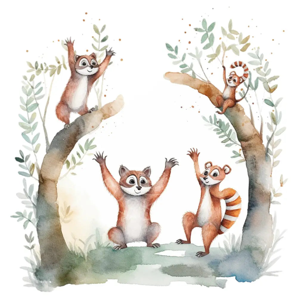 Bügelbild Baby Jungle Tiere 240-12A