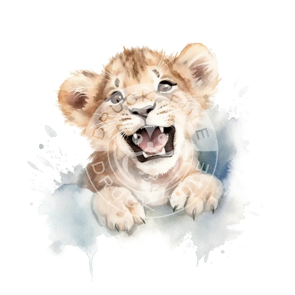 Bügelbild Baby Jungle Tiere 240-14A