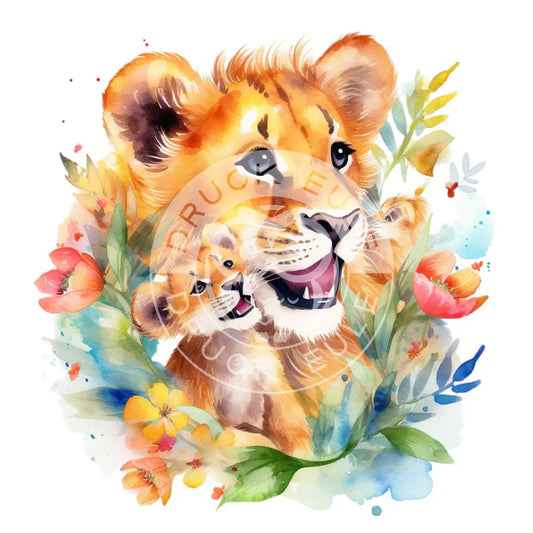 Bügelbild Baby Jungle Tiere 240-1A