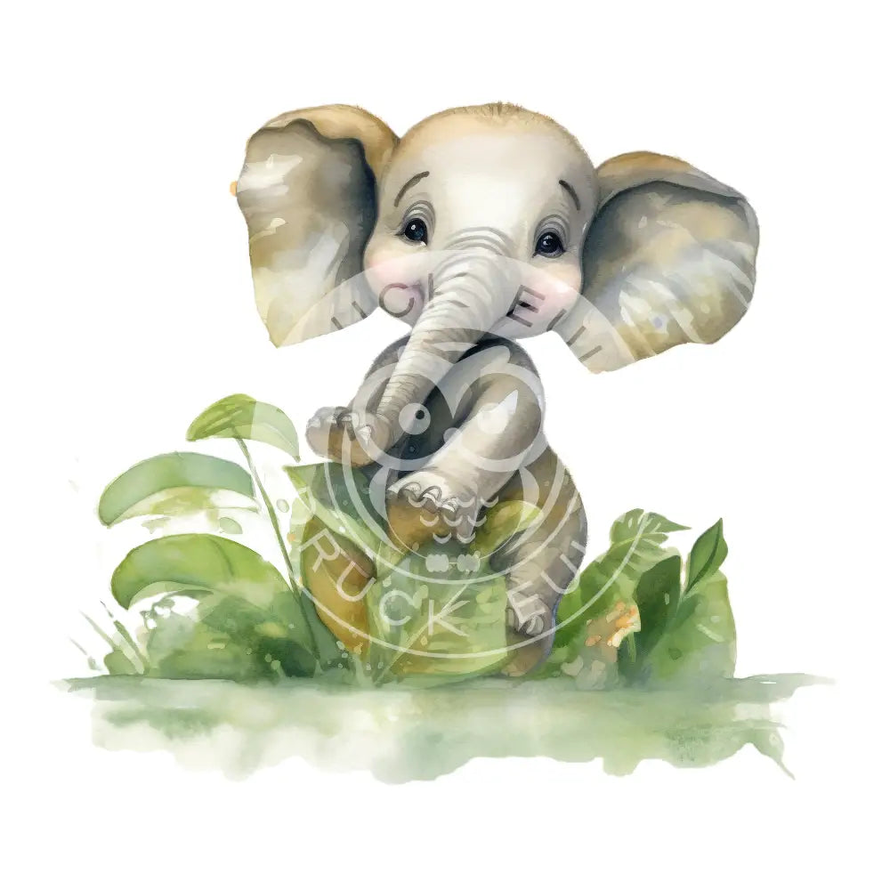 Bügelbild Baby Jungle Tiere 240-2A