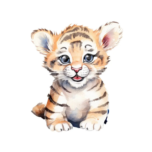 Bügelbild Baby Jungle Tiere 240-8A