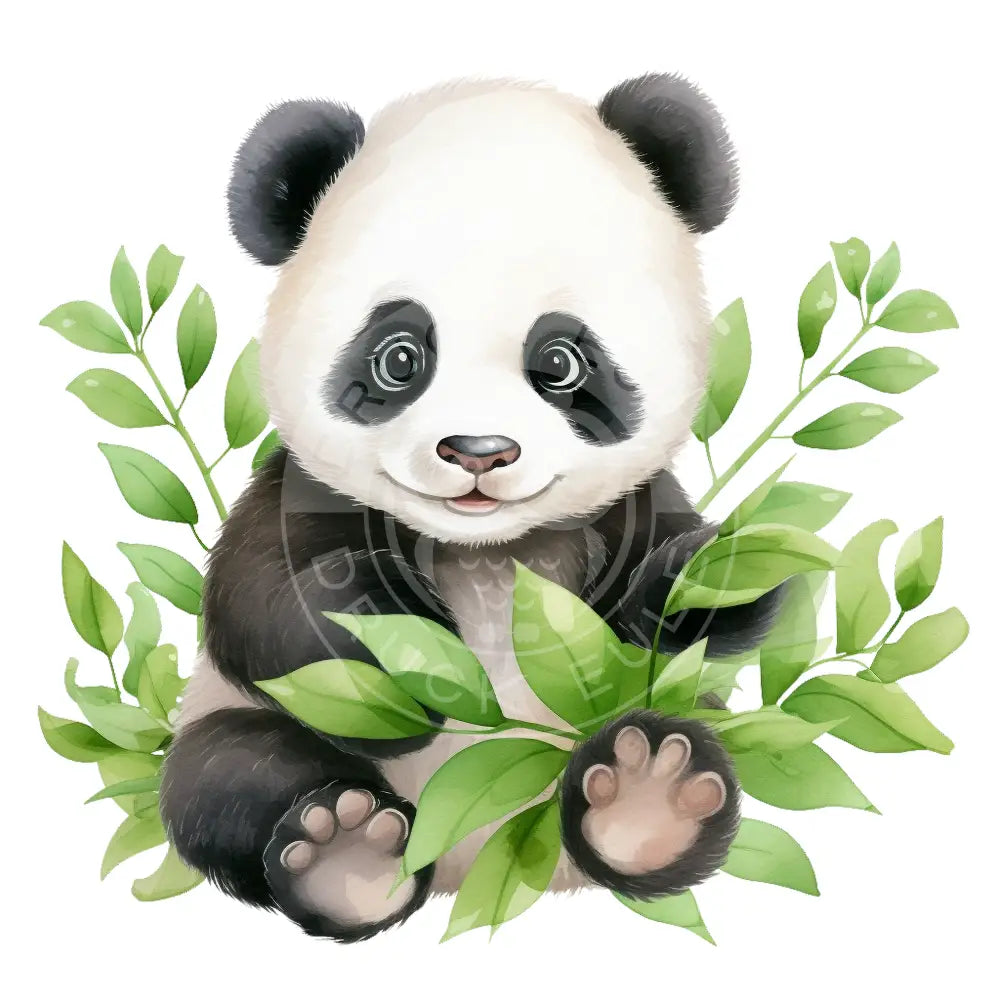 Bügelbild Baby Pandabär 475-1