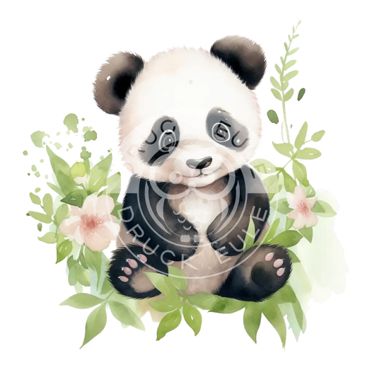 Bügelbild Baby Pandabär 475-2